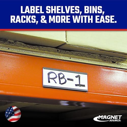 Master Magnetics Flexible Magnet Data Card Holder - 0.125" Thick, 1" Height, 50' Length, 1 Roll, ZGNRE20BX+B19 - Image 2