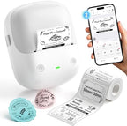 NIIMBOT B2 Label Maker Machine with Tape for Home Office, Gray White by NIIMBOT%C2%AE
