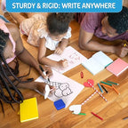 10 Pack 9x12 Small White Board for Students - Small Dry Erase Boards - Double Sided Mini Whiteboard - Smal Whiteboards Lapboards - Personal Dry Erase Board Kids - Mini White Boards for Classroom - Image 6