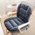 Desk Chair Cushion Office Chair Cushions with Removable Cover Soft Seat Pad Dorm Seat Pad with Back Support Rocking Chair Cushions,90×50cm by GKWW