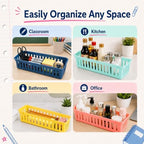 24 pcs Bright Pencil Basket Dispenser for Classroom Pencil Holder for Desk - Image 5