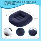 Office Chair Cushions for Back and Butt, Ergonomic Chair/Seat Cushion for Long Sitting, Sitting Pillow for Automobile, Wheelchair, Computer, Office Chair Hip Support (Blue) - Image 6