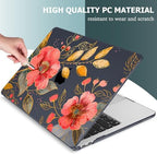 Mektron Case for 2026 MacBook Neo 13-inch A18 Pro chip A3404 Laptop Cover with 13-inch (Diagonal) Liquid Retina Display+ Keyboard Cover+ Screen Protector, Floral C339 - Image 4