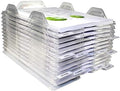 File Organizers - Letter Size, Stackable Trays for Desk - for Office Files, Mail, Documents - 48 Pack by EZSTAX