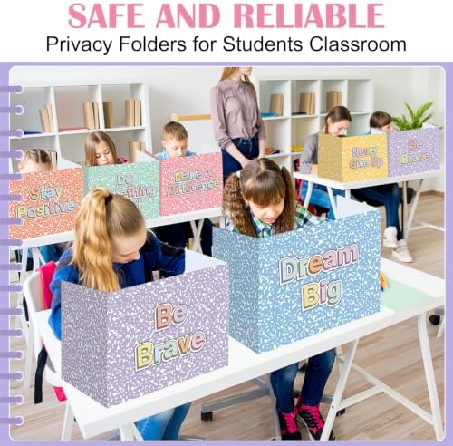 Honoson 24 Pcs Inspirational Privacy Folders for Students - Image 6