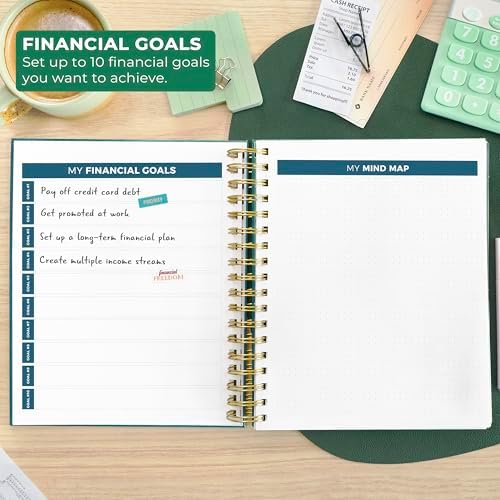 Clever Fox Budget Planner & Monthly Bill Organizer, Large Dark Teal - Image 4