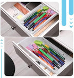4 PCS Deep Drawer Organizer Bin Adjustable Sliding Drawer Organizers - Image 5