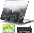 DONGKE Compatible with MacBook Neo 13 Inch Case 2026 A3404 A18 Pro chip & Touch ID, Plastic Hard Shell with Keyboard Cover, Screen Protector & Dust Plugs, Forest by DONGKE