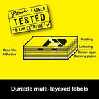 Brother TZe-731 Labelling Tape Cassette, Black on Green, 12 mm (W) x 8 m (L), Laminated, Brother Genuine Supplies - Image 7