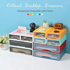 White Desktop Drawer Organizer Unit for Office Paper and Supplies - Image 6