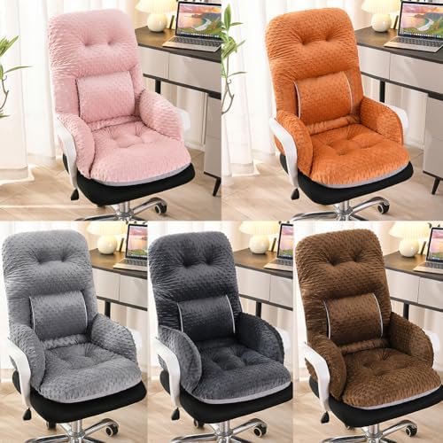 Office Chair Cushions with Armrest，Non-Slip Rocking Chair Pad with High Back Support for Dining Dorm Floor Car Office Patio - Image 7
