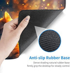 Desk Mat, Mouse Pad with Wrist Rest, 4-in-1 Large Mouse Pads for Desk, Ergonomic Mouse Pad and Keyboard Wrist Rest Gaming Keyboard Mat for Office,Cute Cat Sunshine - Image 4