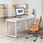 SHW 48-Inch Commercial-Grade Office Computer Desk, White - Image 2