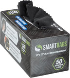 Arkwright Smart Rags Microfiber Cleaning Cloths Bulk, Case of 400, Lint Free 215 GSM Reusable Towels for Auto, Office and Household Cleaning, 16 x 16 in, Green by Arkwright