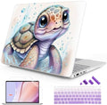 Mektron Case for 13.8" Microsoft Surface Laptop 8/7 (2026/2024) Surface Laptop 13.8 Inch Cover Fits Model 2036, Keyboard Cover +Screen Protector +Dust Plugs, Cute Turtle by Mektron