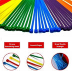 Kable Kontrol Cable Zip Ties, 8 Inch, 10000 Pcs, 50lbs Test, FL Yellow - Image 3