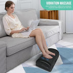 Snailax Foot Rest Under Desk, Heated Footrest with Vibration, Feet Warmer - Image 5