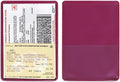 StoreSMART® - Maroon-Back Auto Insurance & ID Card Holders - 50 Pack - RFS20-MM50 by StoreSMART