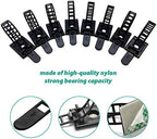 1000 Pieces Cable Management Desk Cord Organizer Cable Ties Wire Fasteners Clips - Image 2