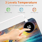 Heated Desk Pad & Mouse Pad, 3 Heat Levels, 3-Hour Auto Shut-Off - Image 5