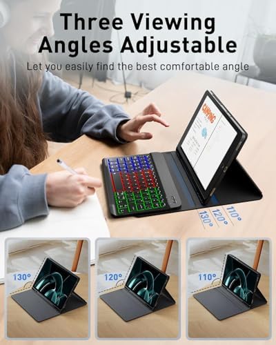 Case Keyboard for Samsung Galaxy Tab S10 FE Plus/S10 FE+ 13.1 inch 2025 - Image 3