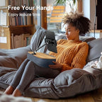 ERGONOV Lap Bean Bag Pillow Stand, 360° Tablet Holder with Adjustable Arm - Image 7