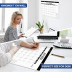 Taja 12 Pack of Desk Calendar 2026-2027, Jul 2026-Dec 2027, 17" x 12" - Image 5