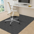 KMAT Office Chair Mat, 36x48in Heavy Duty Hardwood/Tile Floor Protector, Floor Mat Computer Desk Mat for Rolling Chairs, Work, Study, Office, Black by KMAT