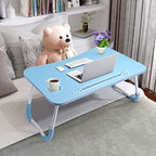Slendor Foldable Lap Desk with Cup Holder for Bed, Couch, Floor - Image 2