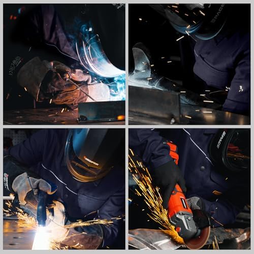 ARCCAPTAIN Welding Jacket, 11oz Flame Resistant Cotton Welding Jackets - Image 2