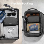 tomtoc Electronic Organizer Travel Case Performance, Dual Compartment Bag - Image 6