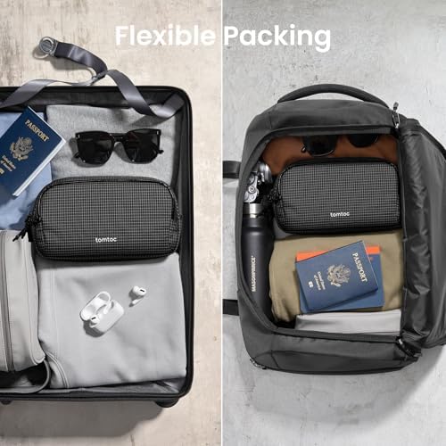 tomtoc Electronic Organizer Travel Case Performance, Dual Compartment Bag - Image 6