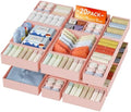 DIMJ Drawer Organizer Clothes - 20 Pack Closet Drawer Organizer Bins for Baby Clothes Storage, Fabric Dresser Organizer for Nursery Bedroom, Foldable Small Drawer Dividers for Underwear Socks by DiMJ