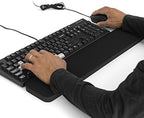 GRIFITI Fat Wrist Pad 24" x 4" x 0.75" Inch Computer or Mechanical Keyboard & Mousepad Wrists Rest Keyboards Mouse, Trackball or Trackpad Ergonomic Mousepad Support Large Hand Rests Typing Pads - Image 6