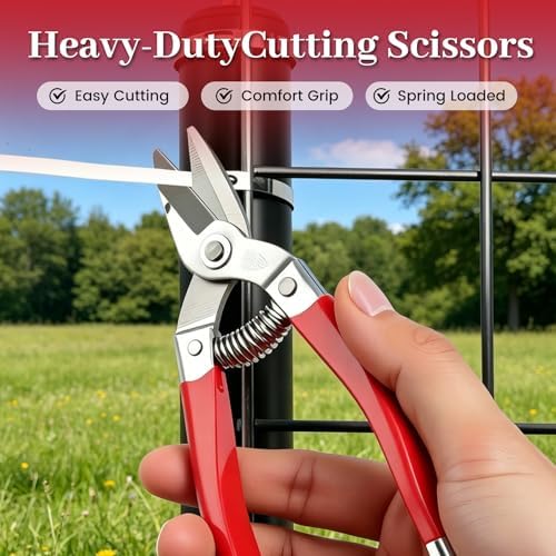 Zip Tie Gun Kit, 105PCS 304 Stainless Steel 11.8 Inch Metal Zip Ties, UV & Corrosion Resistant for Fence, Exhaust Pipe, Chicken Coop & Farm - Image 3