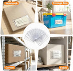 TOTiyea Clear Adhesive Pockets 200 Pack 3"×5",Strong Adhesive Backing - Image 6