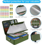 ENGPOW Fireproof Document Organizer Bag with Lock ＆ Accordion File Folder - Image 5