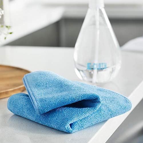 E-Cloth Microfiber Cloth, World's Leading Premium Microfiber Cleaning Cloth, Twice as Durable as Competition, 1 Year Guarantee, Ideal for Kitchen, Countertops, Sinks, and Bathrooms, Blue, 12 Pack - Image 3