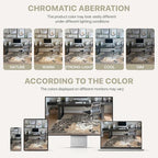 48"x60" Office Chair Mat for Hardwood Floor, Non-Slip Washable Grey Beige - Image 6