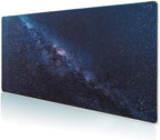 Galaxy Mouse Pad, Mouse Keyboard Pad XXXXL 47.2” x 23.6” by DOBAOJIA
