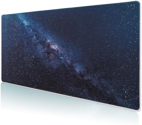 Galaxy Mouse Pad, Mouse Keyboard Pad XXXXL 39.4” x 19.7” by DOBAOJIA