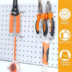 Funrous 100 Pack Hooks for Pegboard Stainless Steel Garage, 4 Inch - Image 6