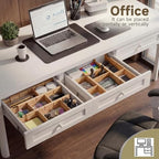 Bamboo Drawer Dividers, Expandable Kitchen Drawer Organizer - Image 6
