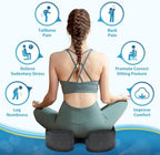BlissTrends Memory Foam Seat Cushion for Office Chair & Car Seat, Grey - Image 5