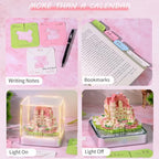 3D Calendar 2027 with Light Tear Away Timepiece Calendar for Desktop Decor - Image 2