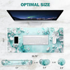 ToLuLu Large Mouse Pad Desk Pad, Wrist Rest Desk Mat for Keyboard and Mouse - Image 7
