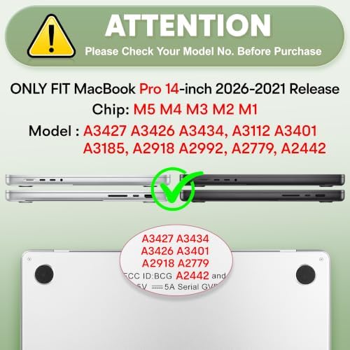 May Chen for M5/M4/M3/M2/M1 MacBook Pro 14 inch Case 206-2021 Pro/Max Chip - Image 2