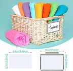 Zonon 30 Pack Metal Basket Labels Clip for Storage Bins - Image 2