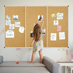 XBoard Large Cork Bulletin Board 72 x 48 Inches - Image 5