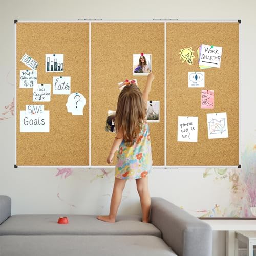 XBoard Large Cork Bulletin Board 72 x 48 Inches - Image 5